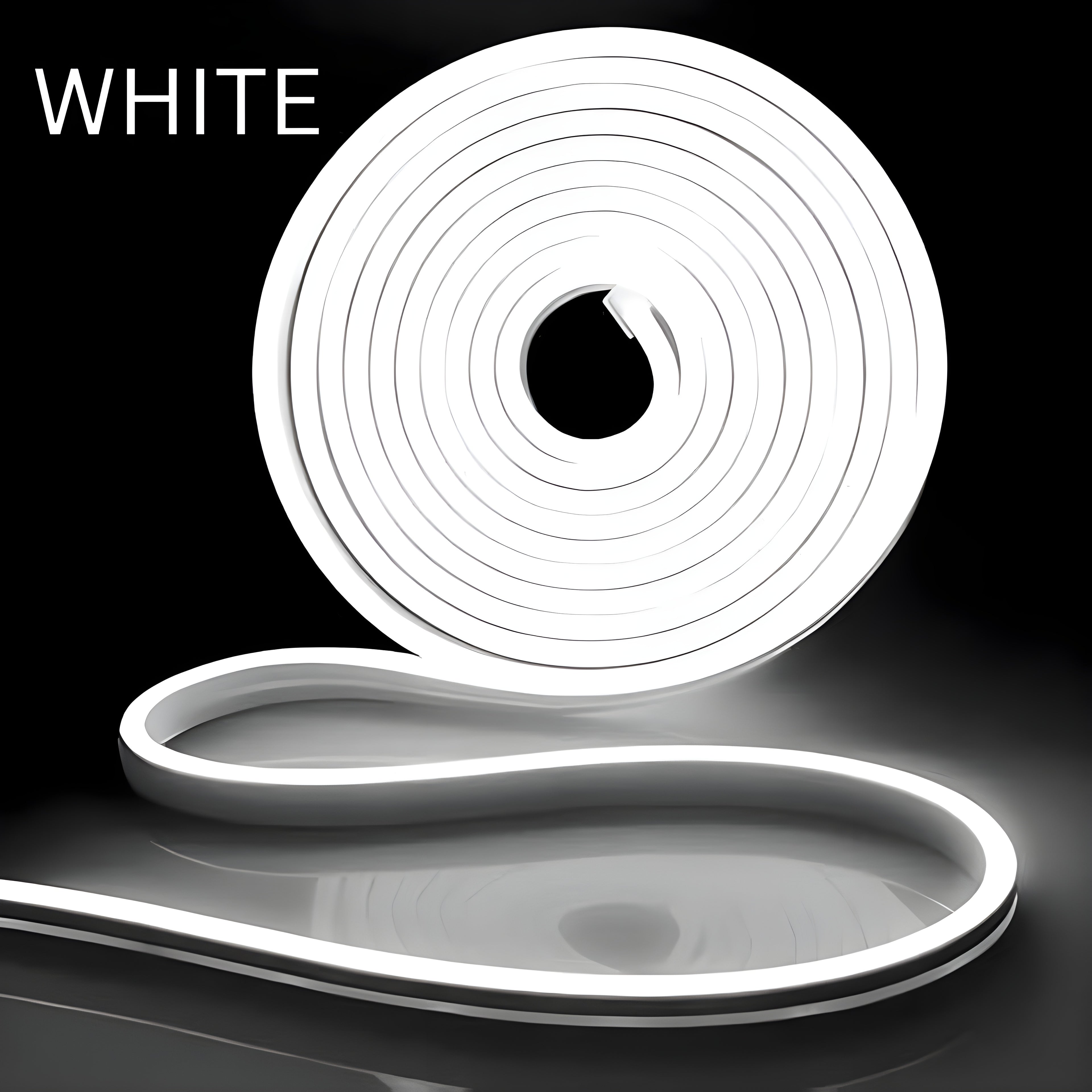 5 Meter Neon LED Strip with 12V Adapter – Waterproof, Flexible, Cuttable Rope Light for Indoor & Outdoor Wall Decoration, Custom Name Sign Lighting