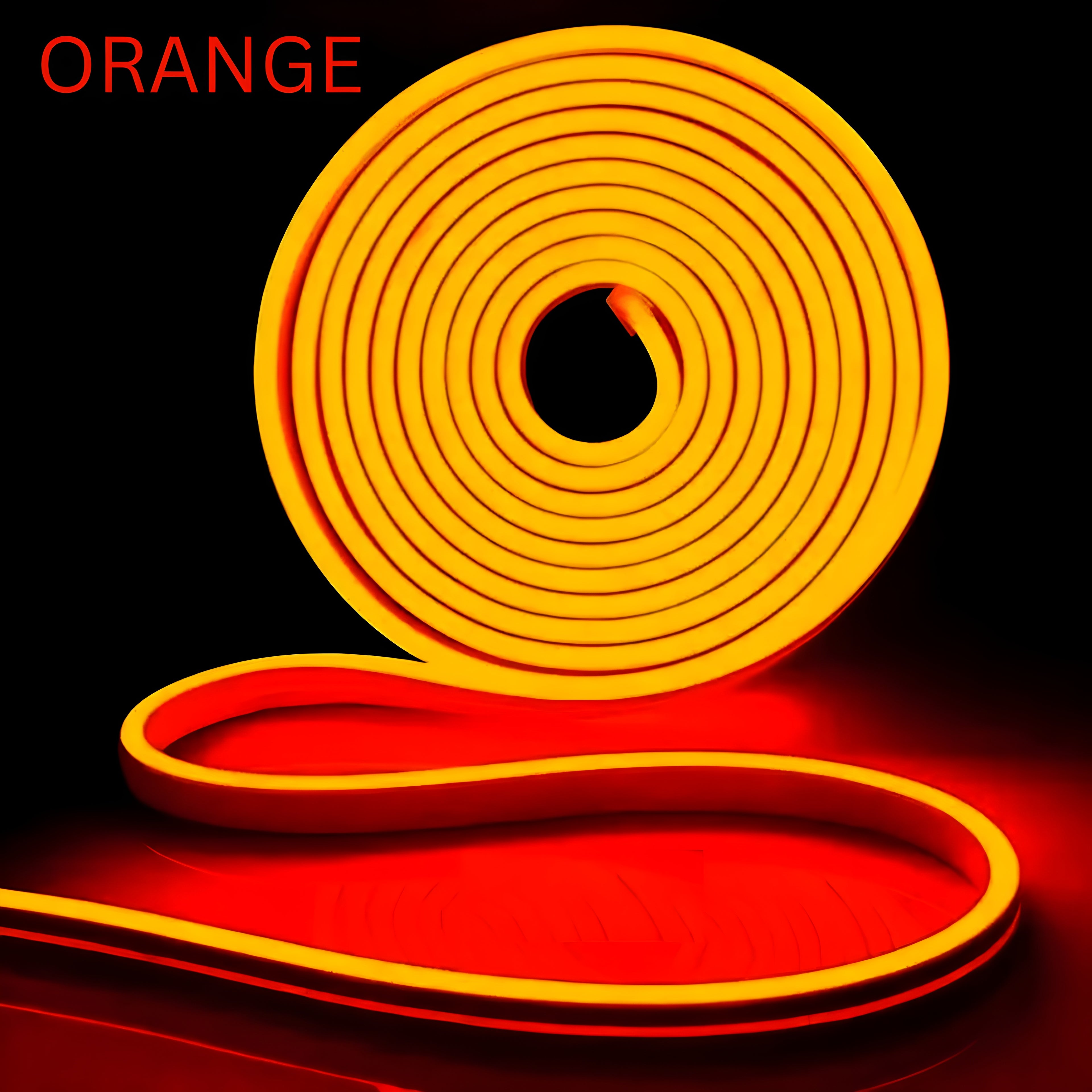 5 Meter Neon LED Strip with 12V Adapter – Waterproof, Flexible, Cuttable Rope Light for Indoor & Outdoor Wall Decoration, Custom Name Sign Lighting